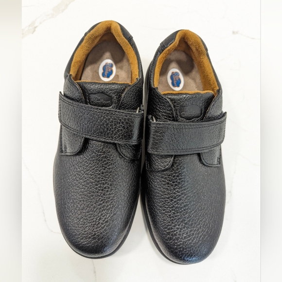 Dr. Comfort William-X Double Depth leather orthopedic diabetic black shoes 8.5W - Picture 3 of 9